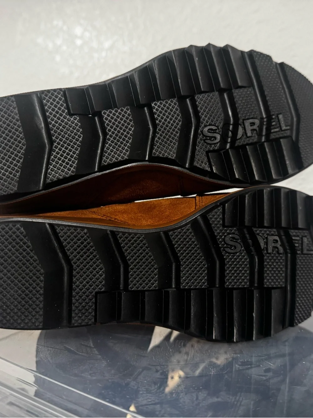Sorel Brown Suede Chukka Lace-Up Boots